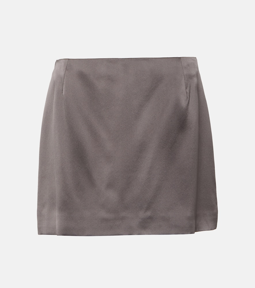 Peter Do Satin wrap blouse