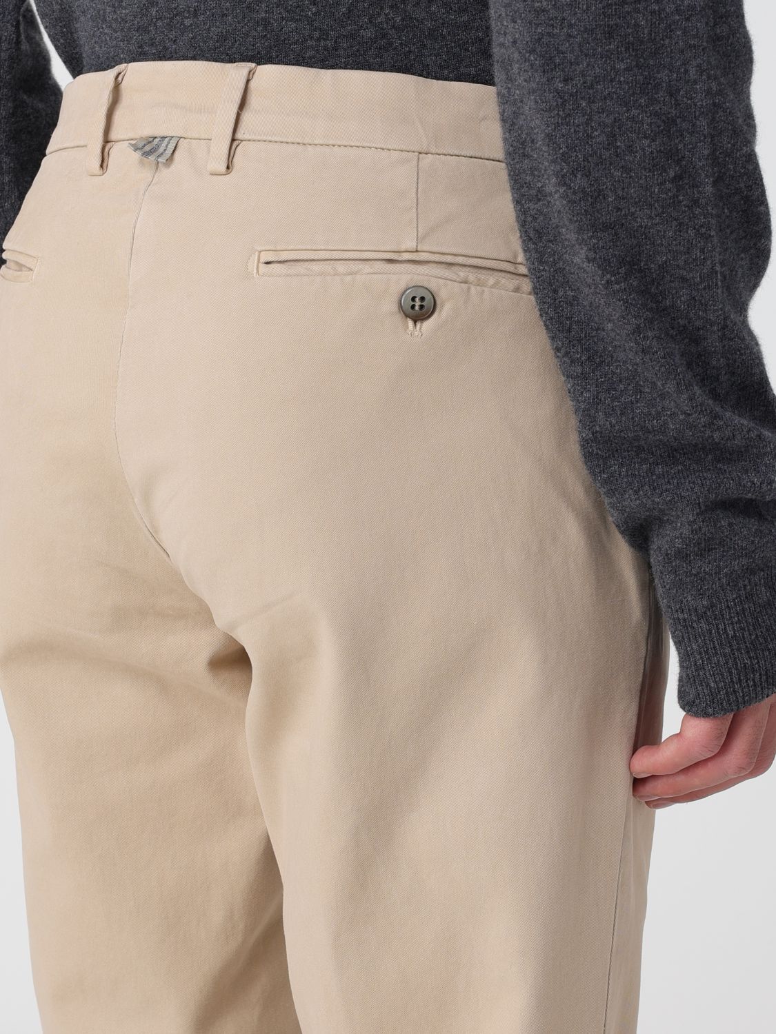Pants Men color Beige