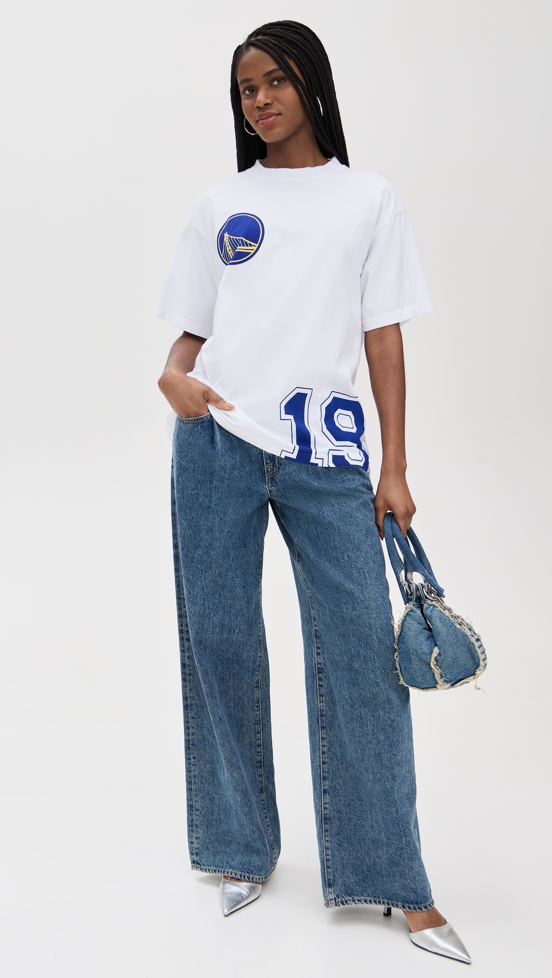 Warriors Team Tee White