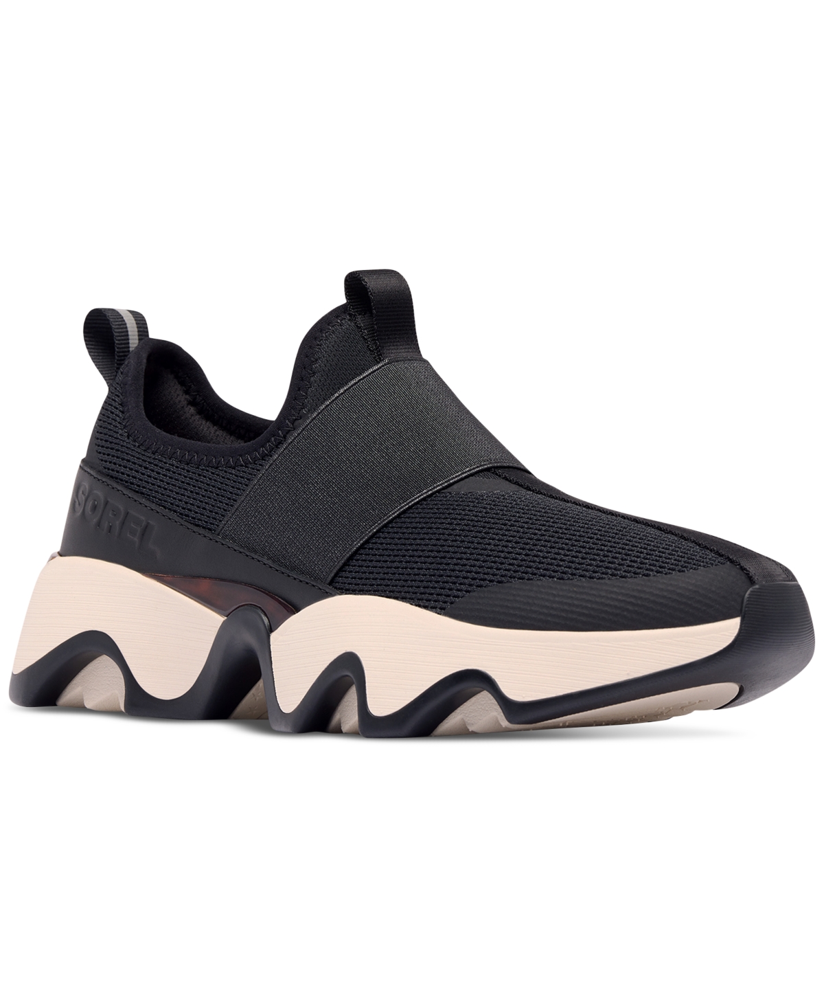 Women's Kinetic Impact Ii Strapped Slip-On Sneakers - Black, Chalk