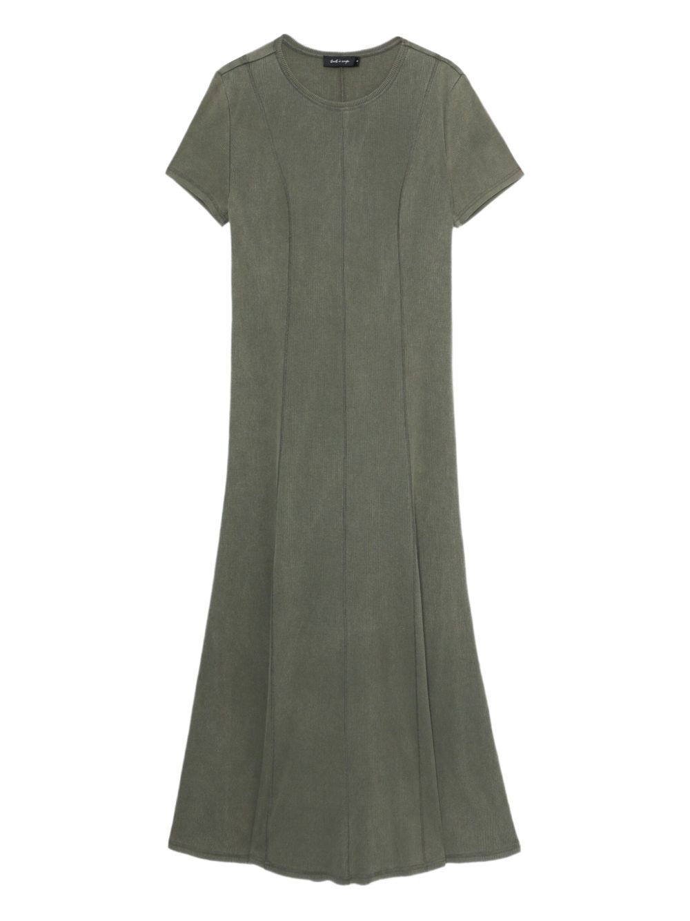 Tout a coup flared midi dress - Green