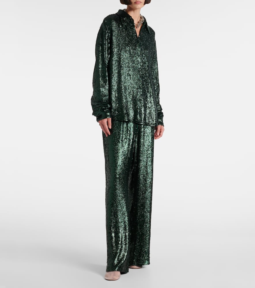 Sequined shirt