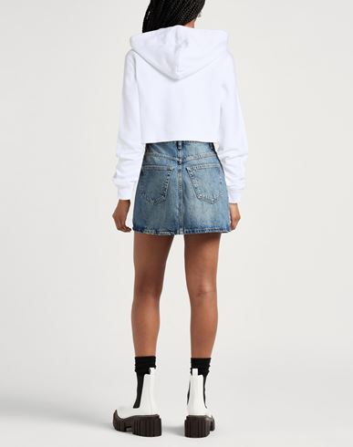 Couture Woman Sweatshirt White Size 4 Cotton