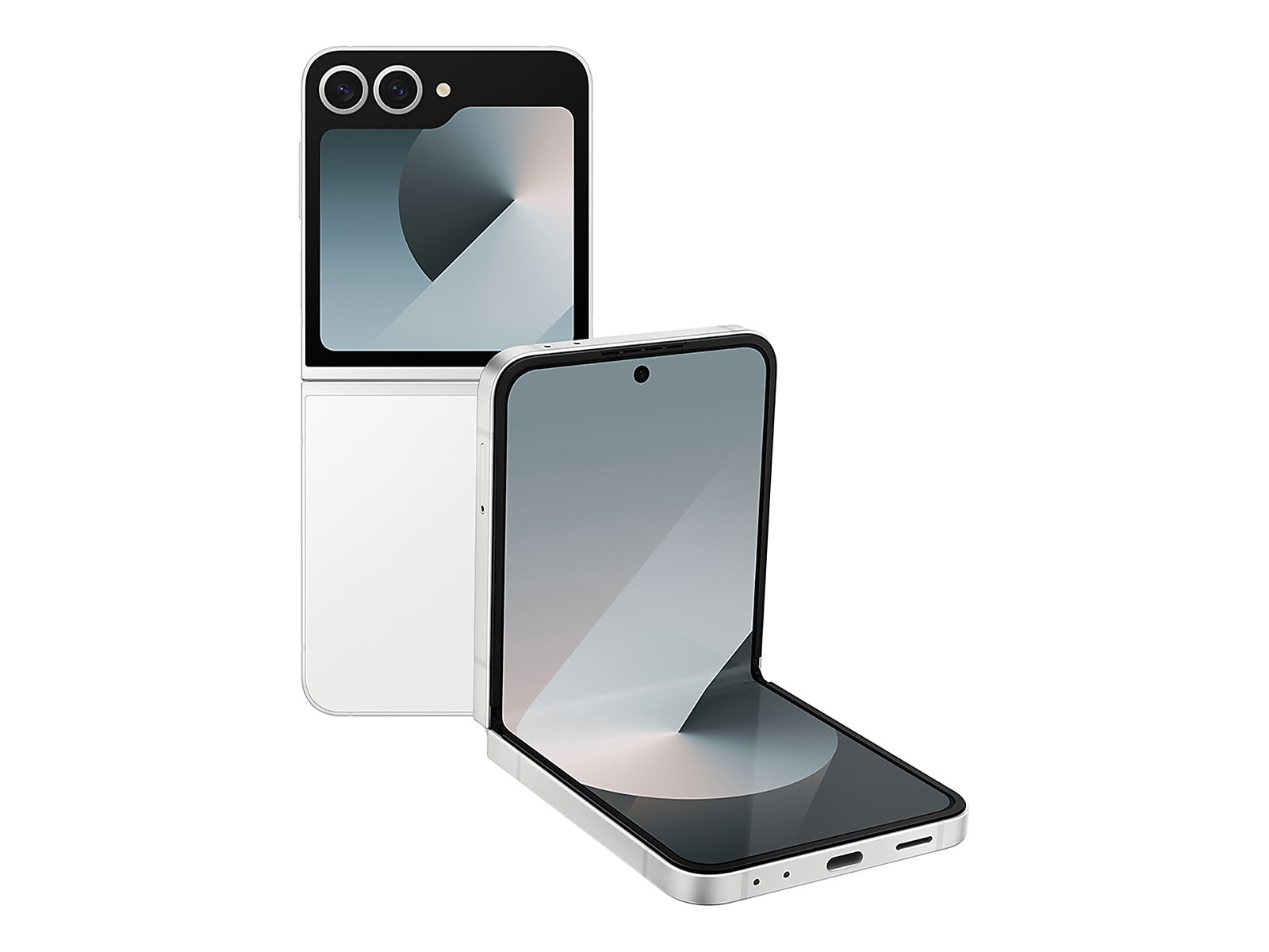 Galaxy Z Flip6 256GB in White (Unlocked)(SM-F741UZWAXAA)