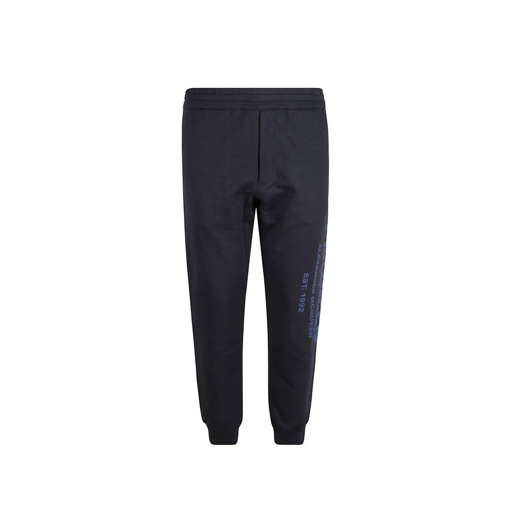 Cotton Joggers — Blue