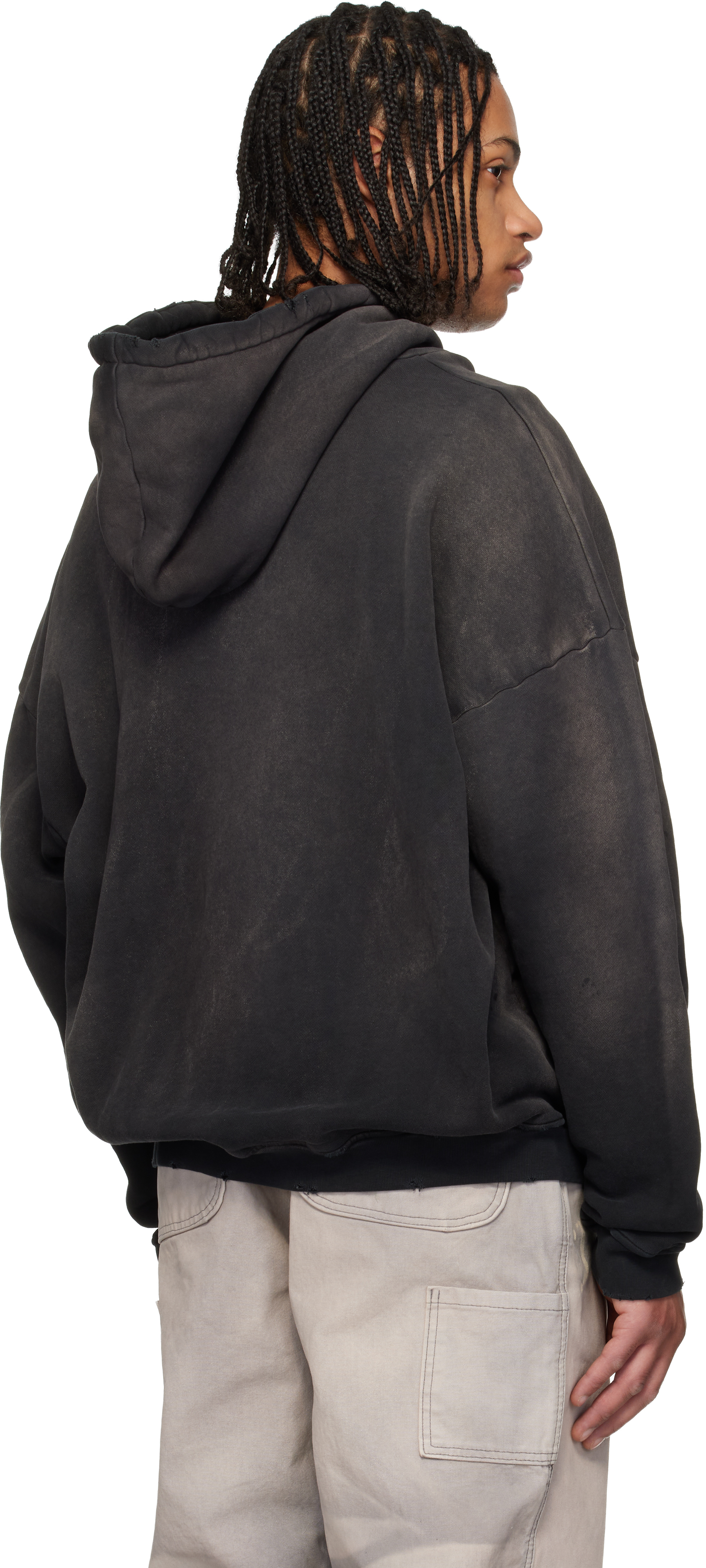 Black Rubber Band Hoodie
