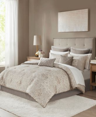 Emilia Jacquard 12 Pc. Comforter Sets