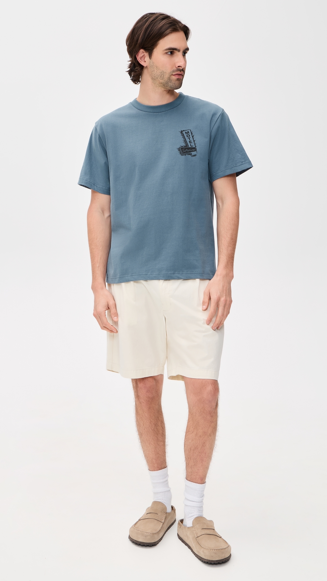 Motel Tee Slate