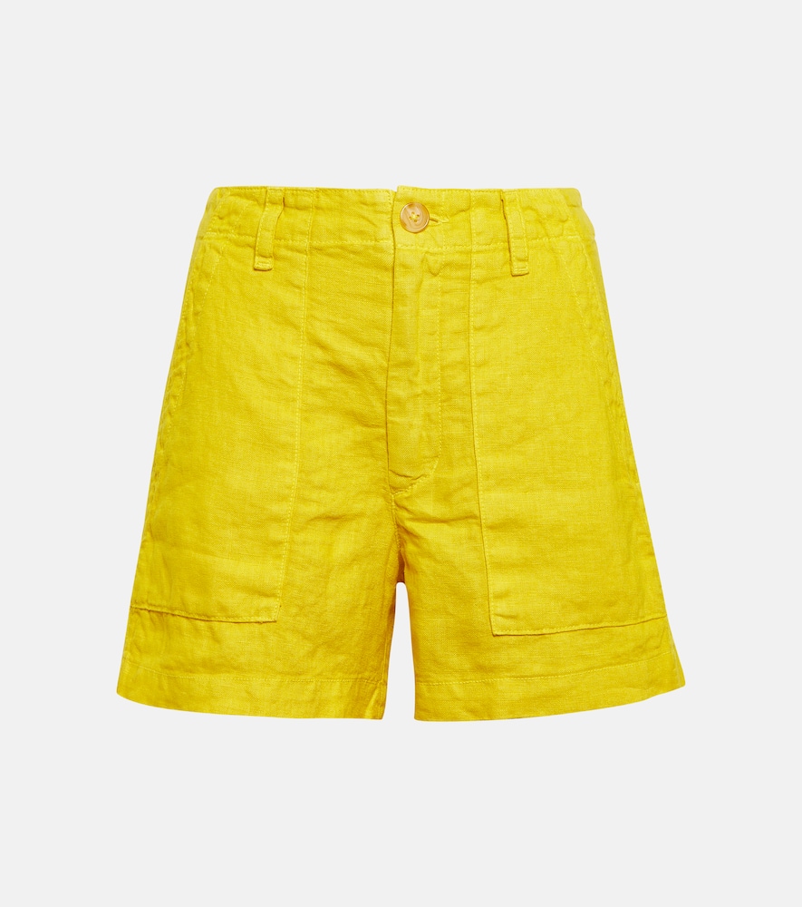 Velvet Fallon linen shorts