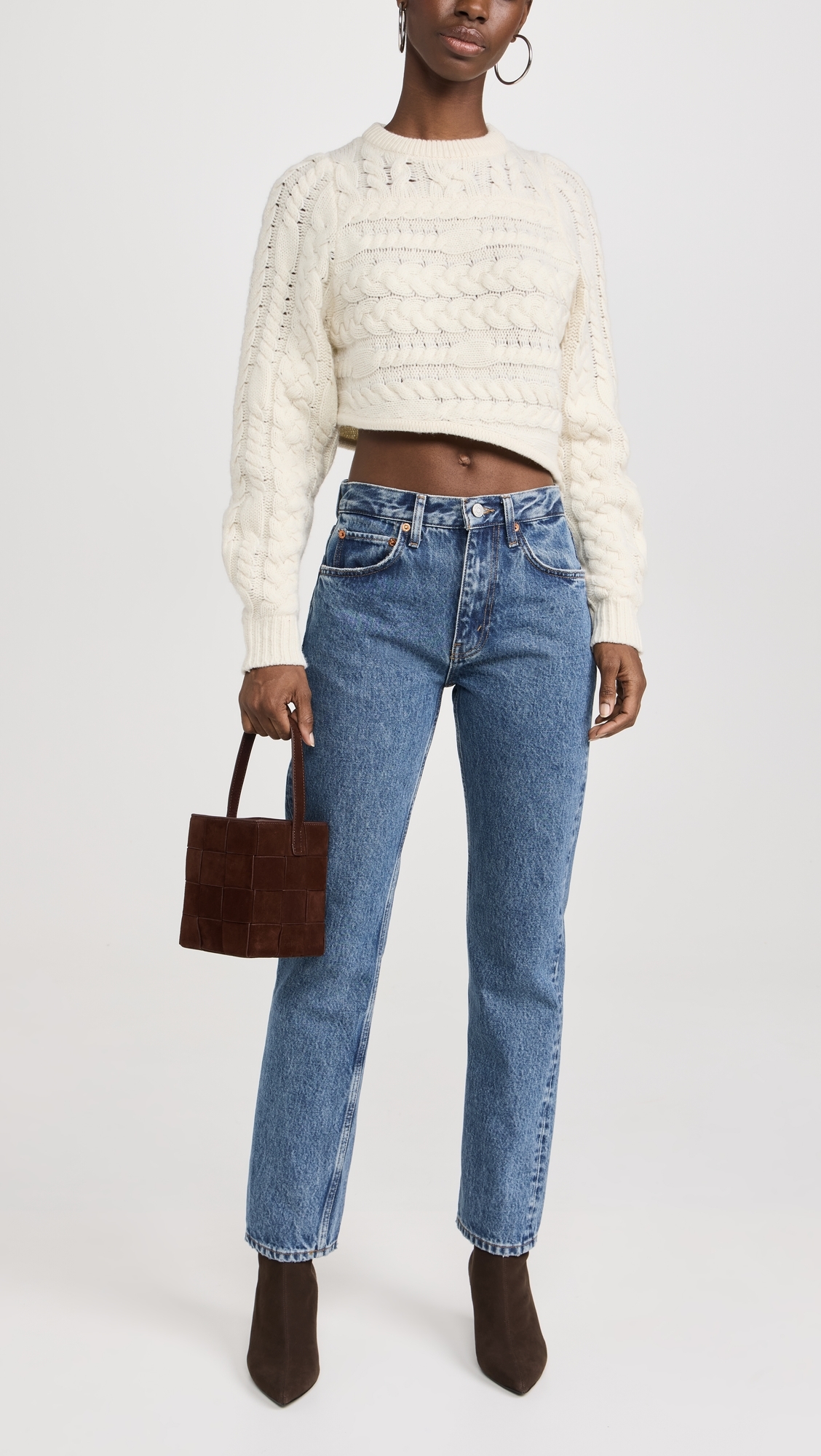 The Unisex Mel Jeans Stone Blue