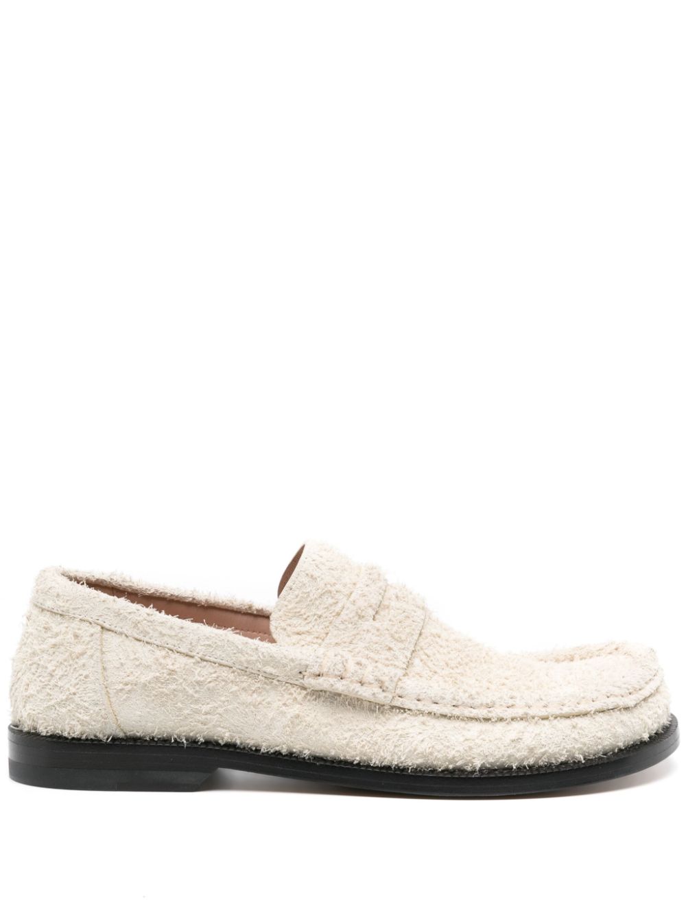 Campo brushed suede loafers - Neutrals