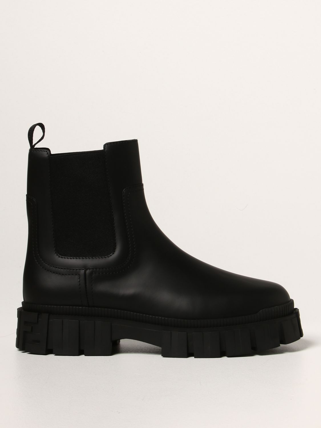 Flat Booties Woman color Black