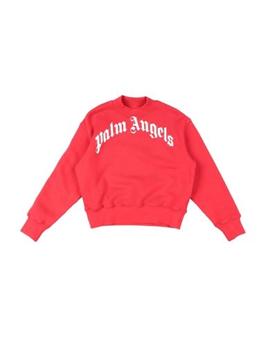 Kid Boy Sweatshirt Red Size 10 Cotton, Elastane
