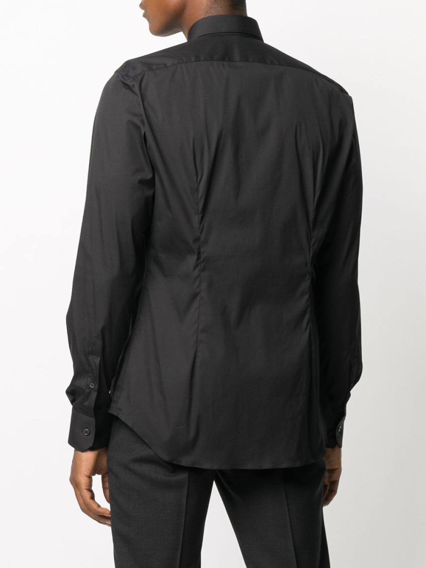 Black Slim Fit Shirt