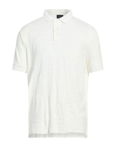 Man Polo shirt Ivory Size L Cotton