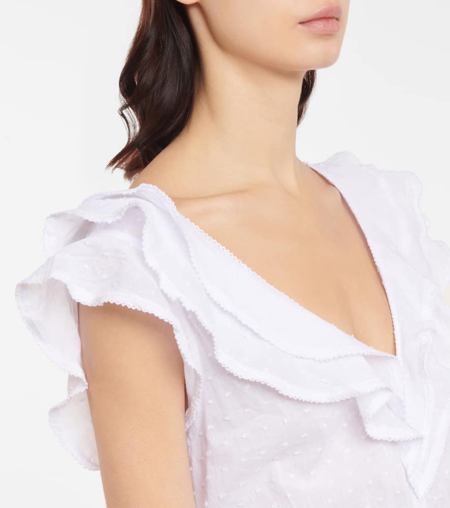 Della cotton midi dress