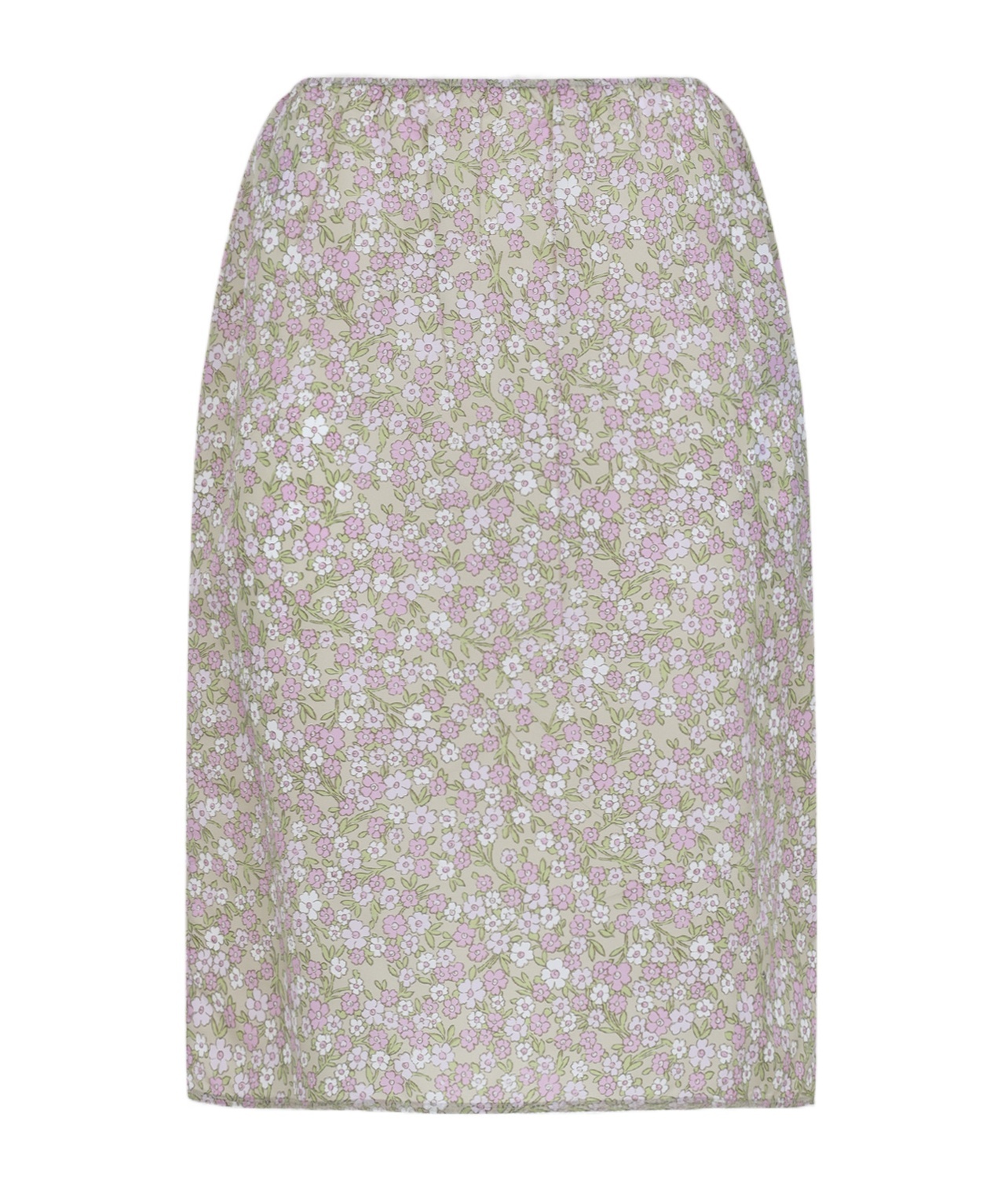 Flora-Printed Midi Skirt
