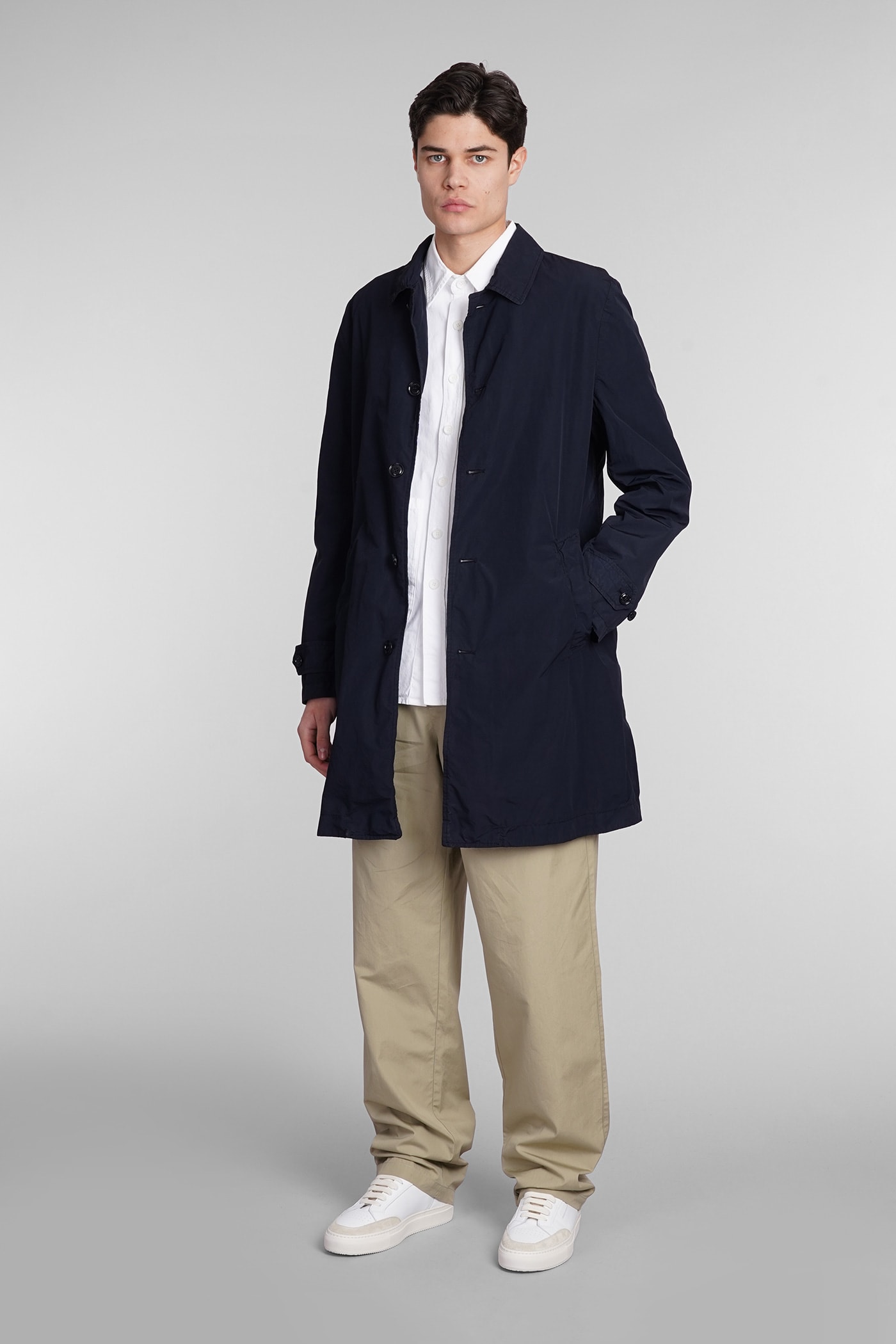 Impermeabile Lemon Coat In Blue Polyester