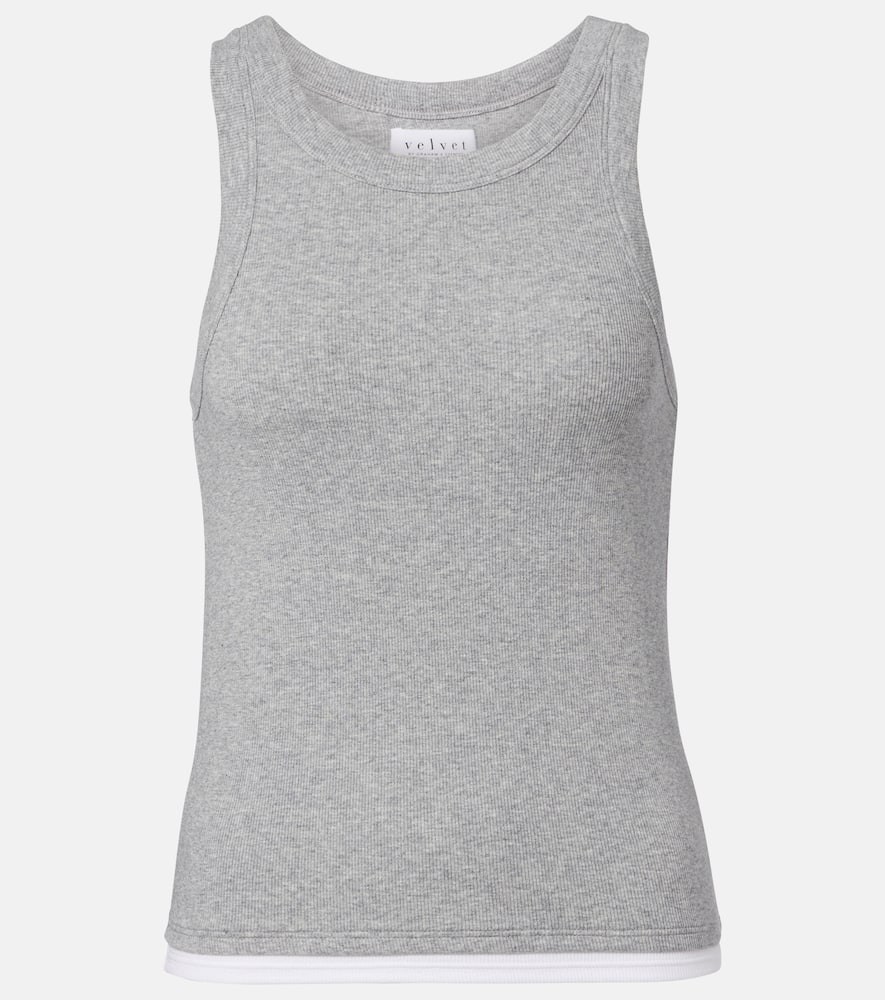 Orion ribbed-knit tank top
