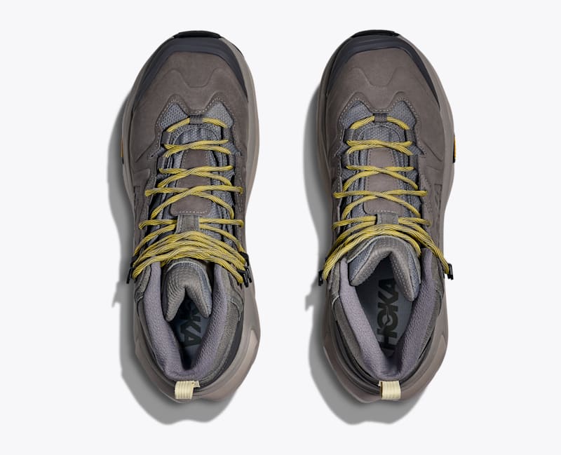 HOKA Men's Kaha 3 GTX Shoes in Gravel/Cement