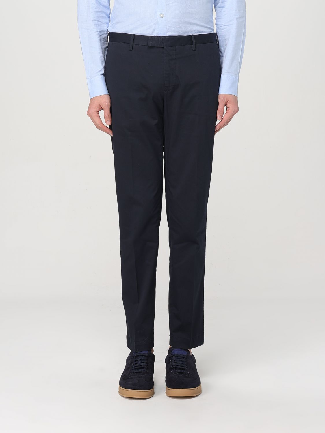 Pants Men color Blue