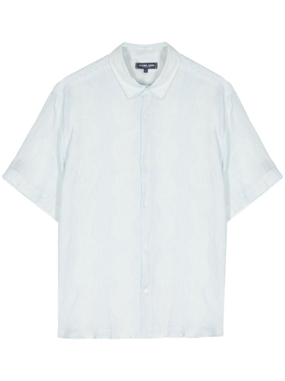 Castro Stripe Cabana linen shirt - Blue
