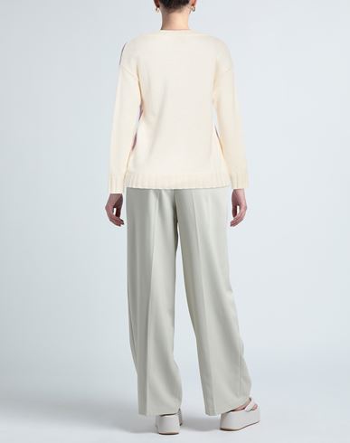 N. o.w. Andrea Rosati Cashmere Woman Sweater Mauve Size M Cashmere, Viscose, Wool, Polyamide