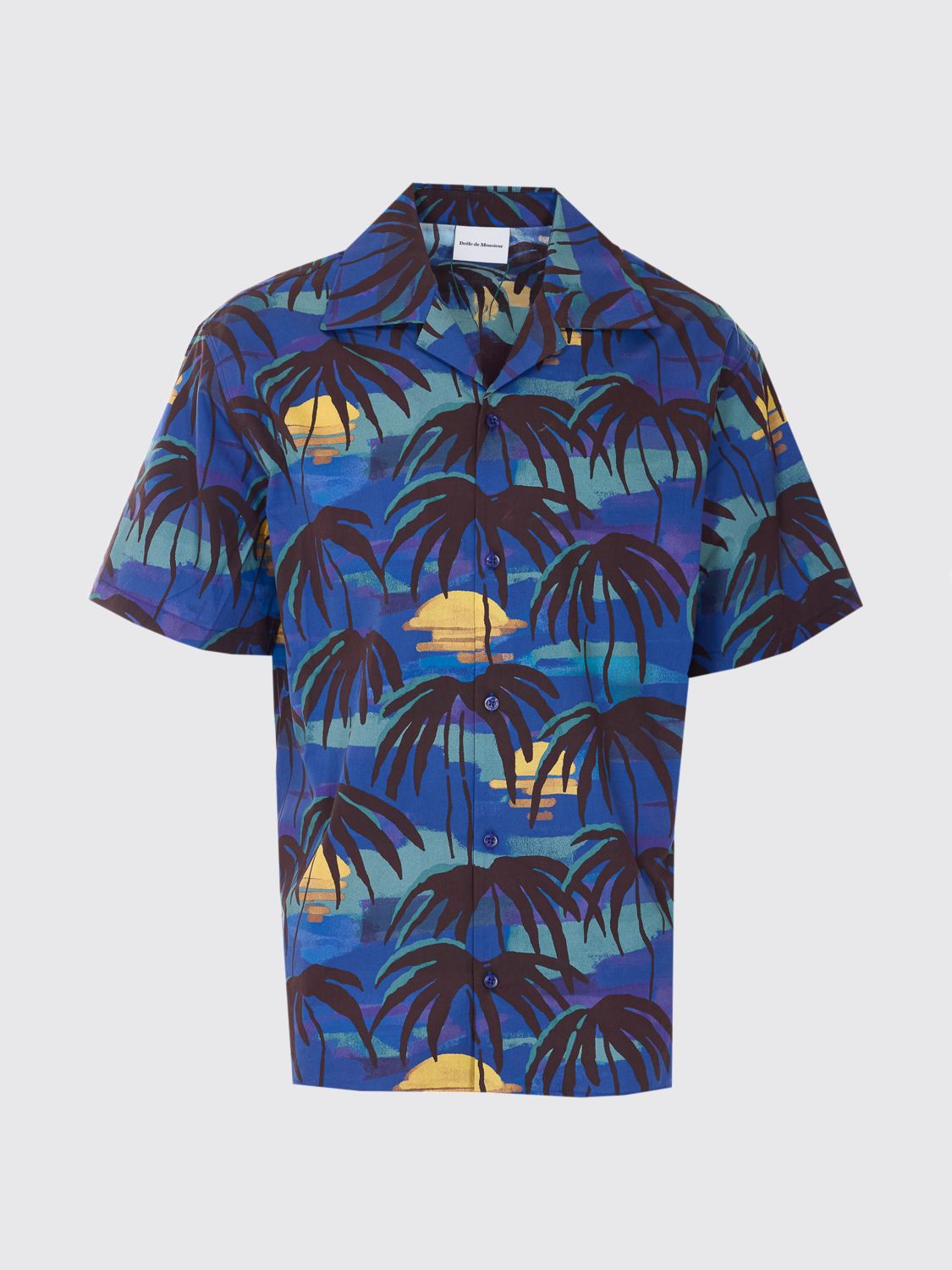 Shirt DRÔLE DE MONSIEUR Men color Blue