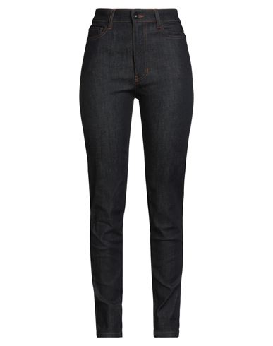 Woman Jeans Blue Size 2 Cotton, Elastane
