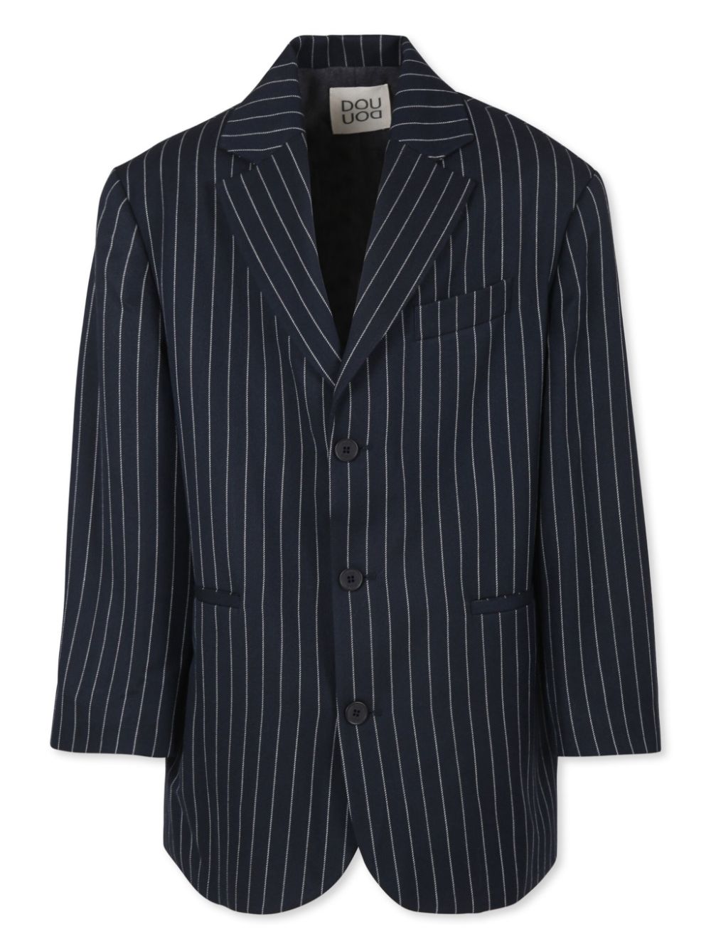 Striped blazer - Blue