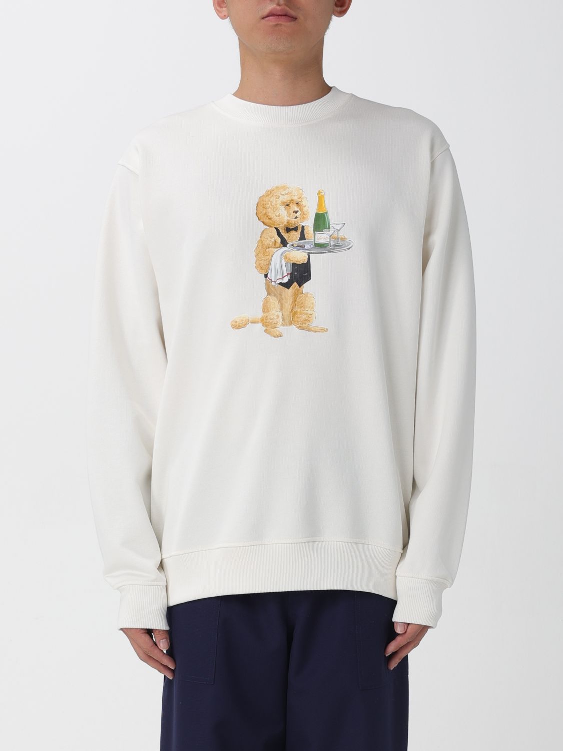 Sweatshirt DRÔLE DE MONSIEUR Men color White