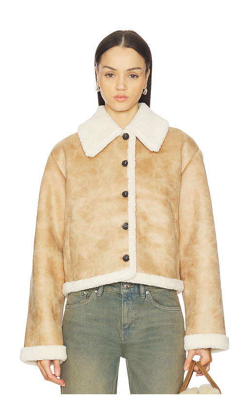 Tularosa Catrine Jacket in Tan. - XS also in L, M, S