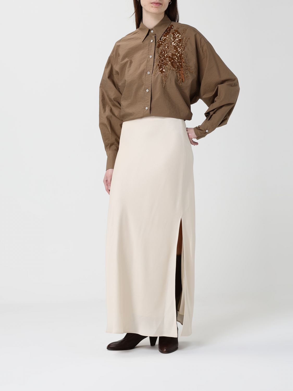 Shirt Woman color Sand