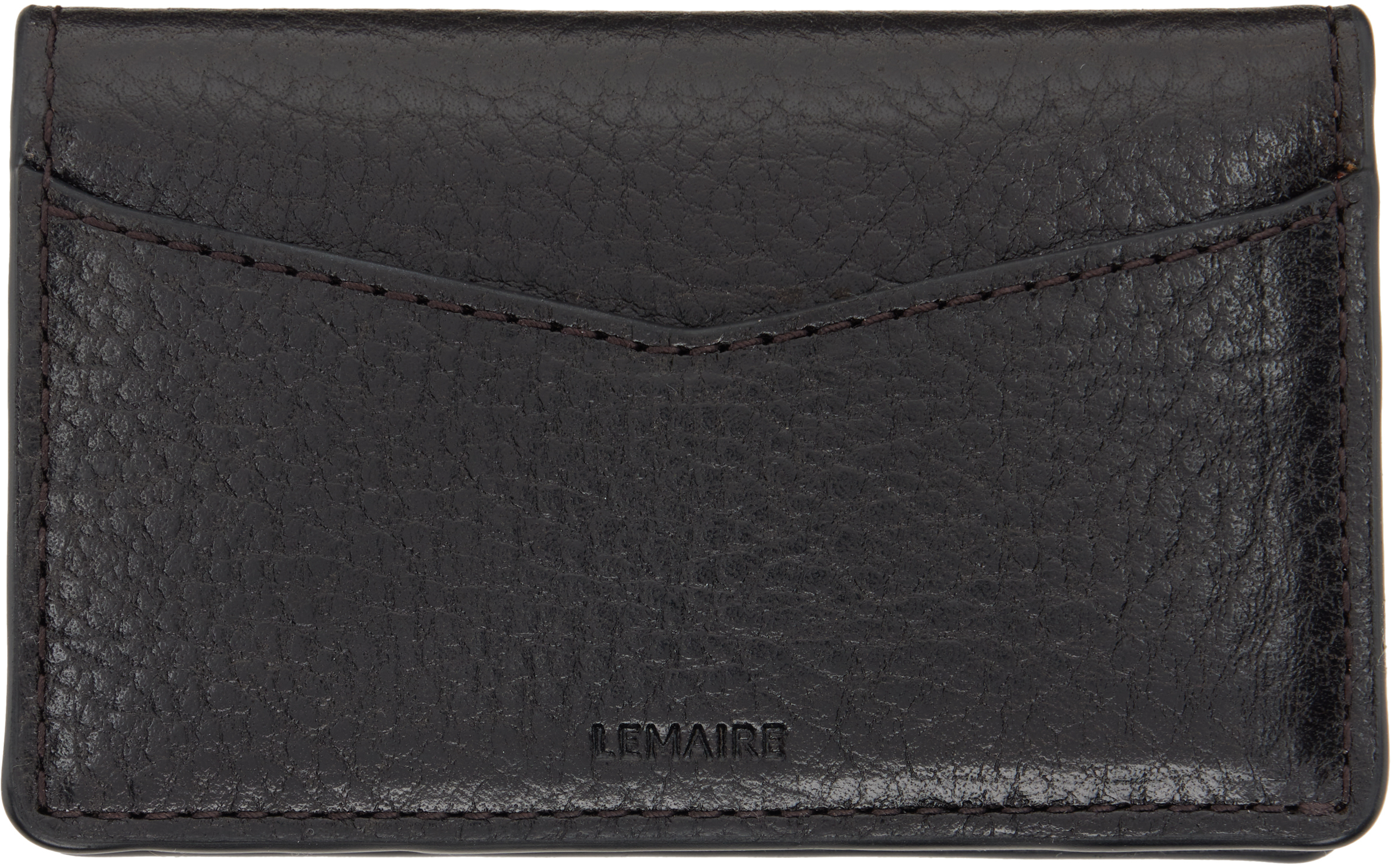 Brown Gear Pocket Organizer Card Holder