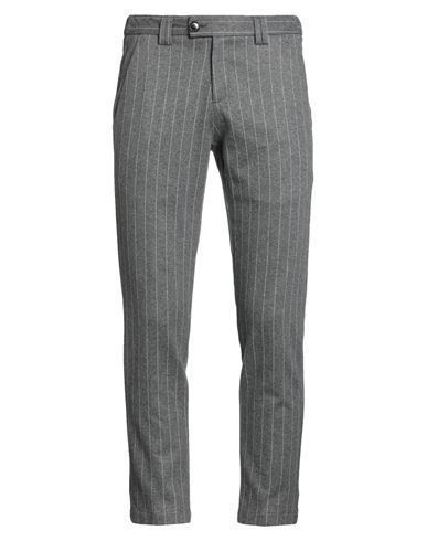 Man Pants Grey Size 36 Virgin Wool, Viscose, Elastane