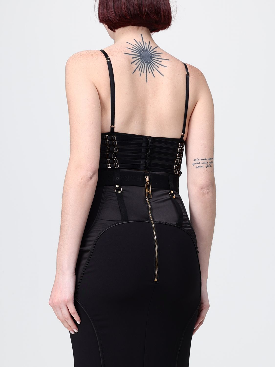 Top Woman color Black