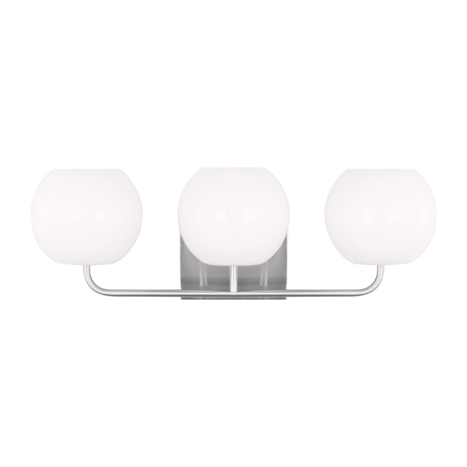 Brushed Steel Bathroom Vanity Light from the Rory Collection