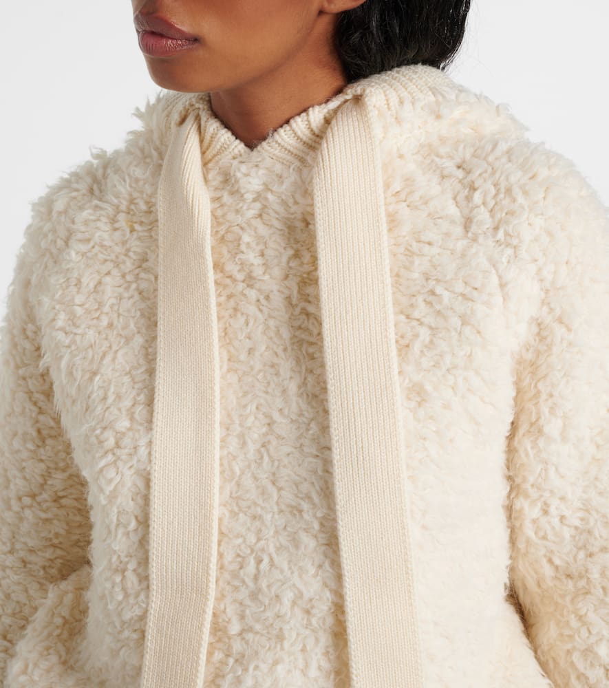 Jennifer wool-blend hoodie