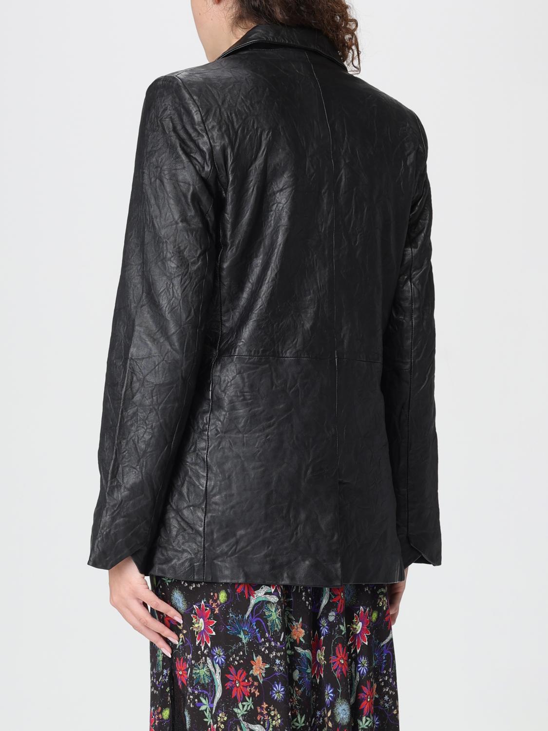 Verys Fróisse leather jacket - Brown