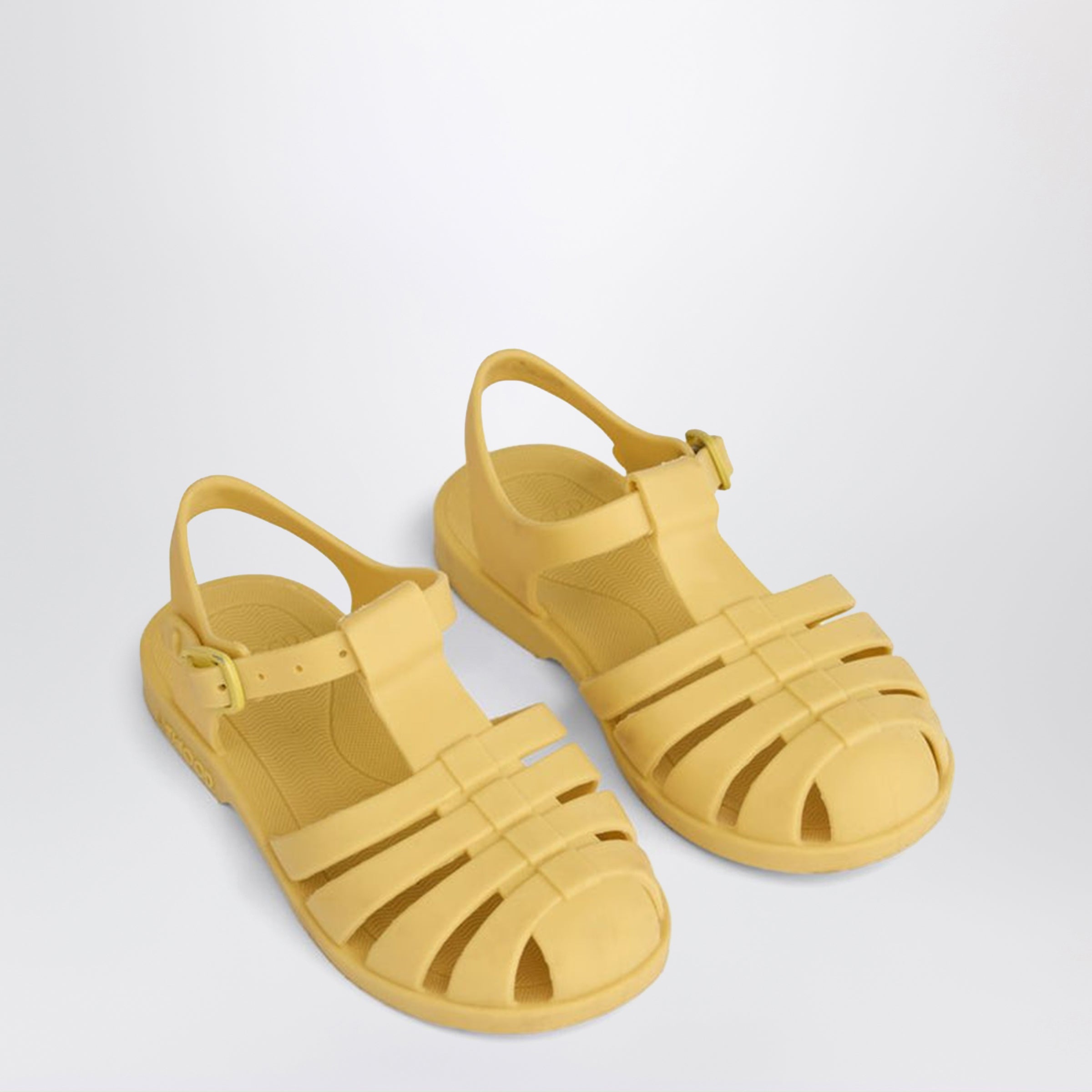 Lemon yellow Bre sandals