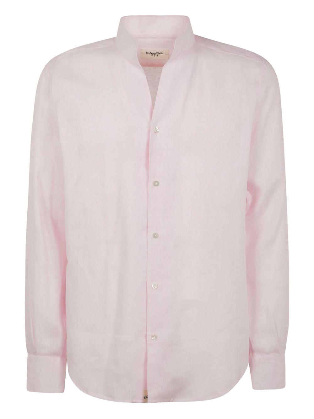 Tintoria Mattei linen shirt - Pink