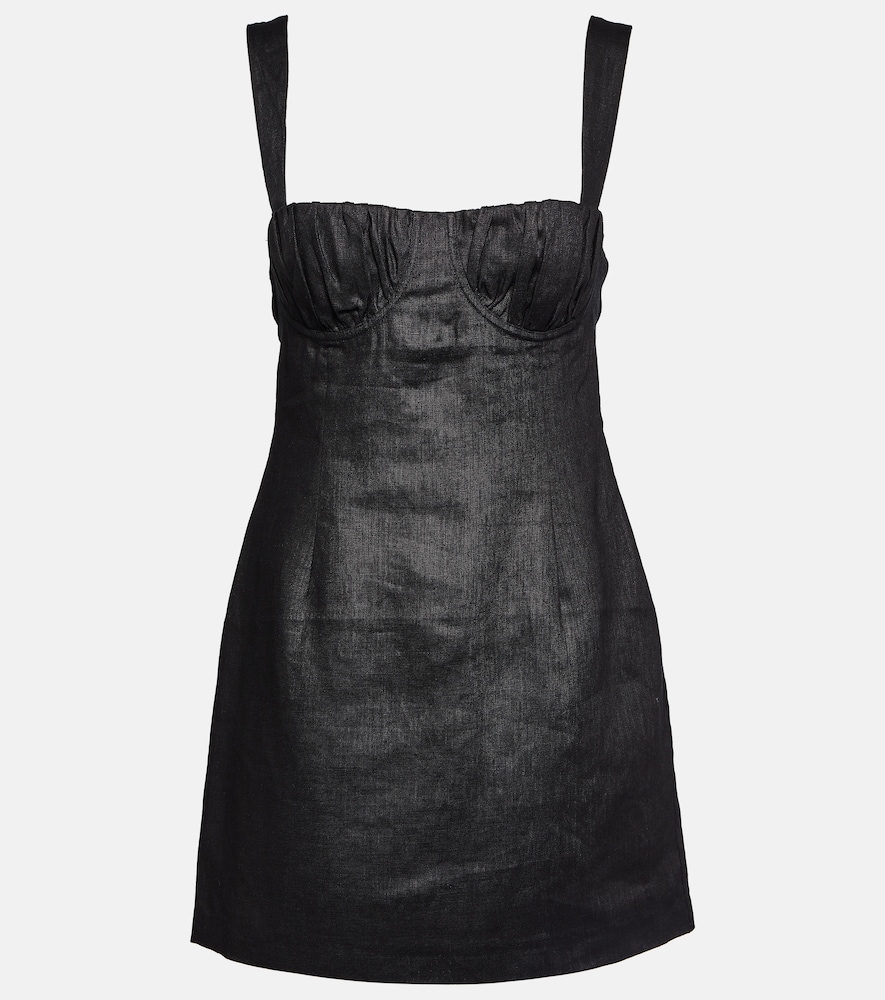 Linen minidress