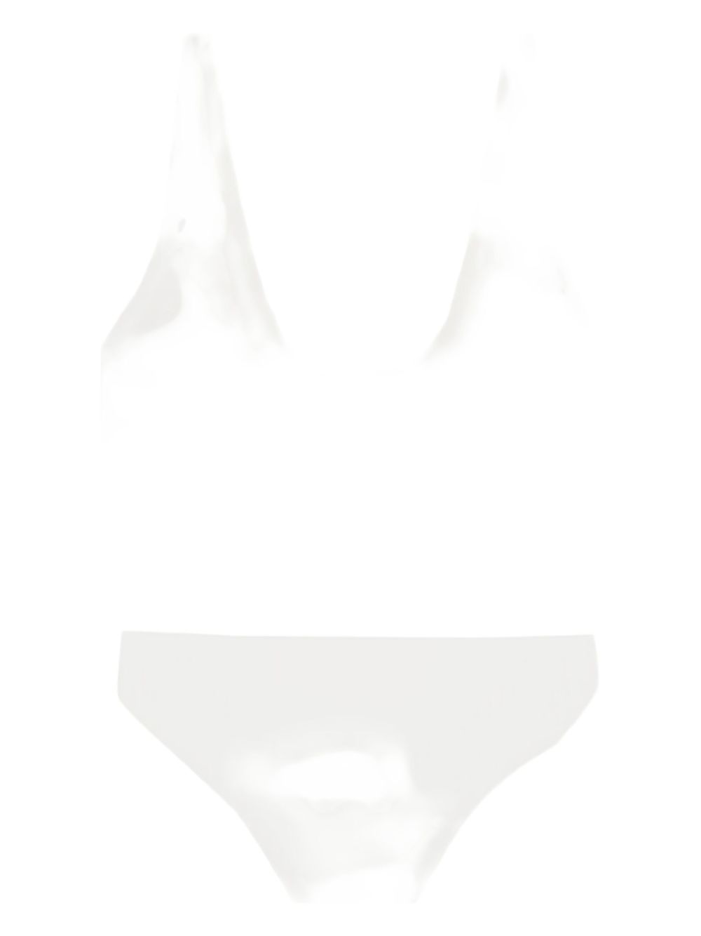 Scoop-neck bikini - Neutrals