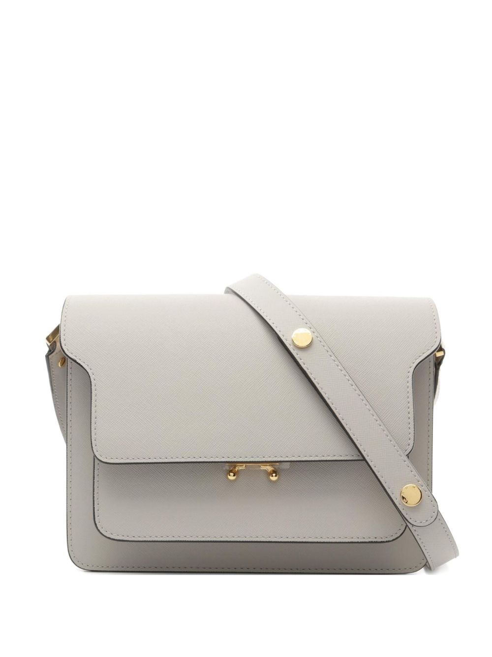 2010s Trunk leather shoulder bag - Grey