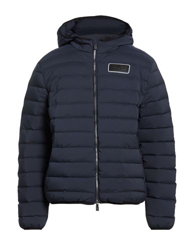 Man Puffer Midnight blue Size M Polyester, Elastane