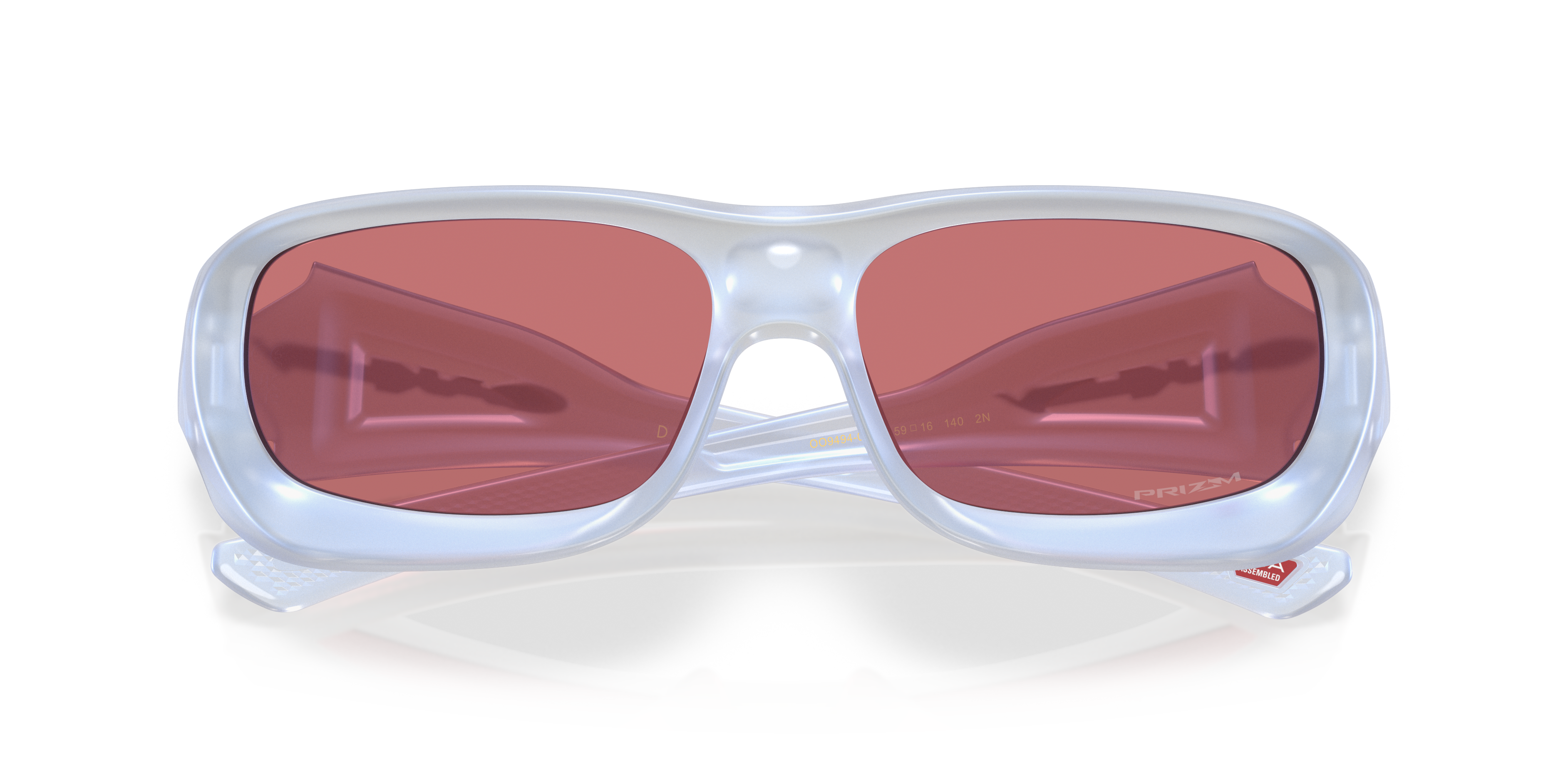 Oakley Unisex Oakley OO9494 DE SOTO 949403 Sunglasses O_matter Grey Red Squared Norma