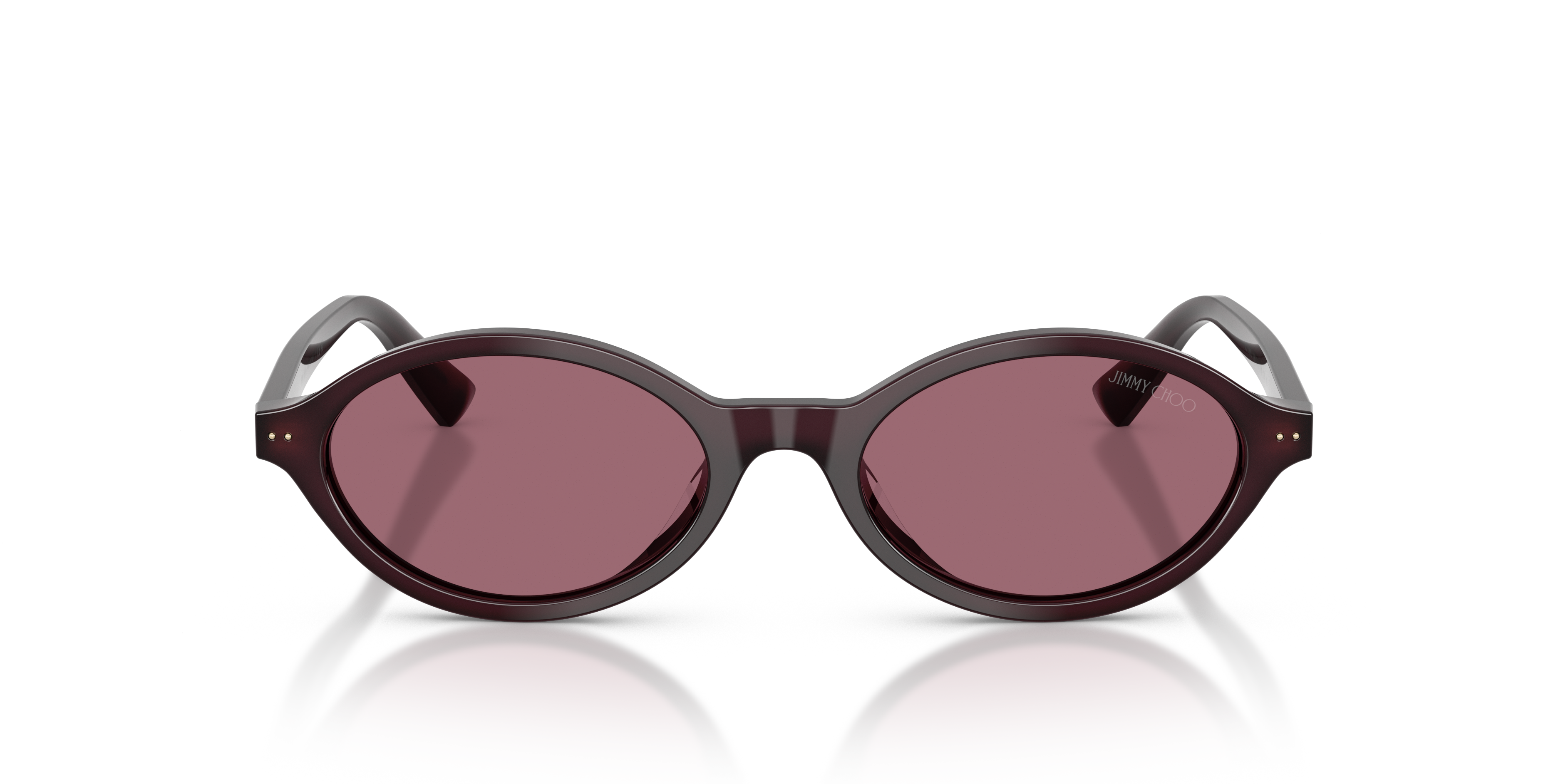 Jimmy Choo Mujer Jimmy Choo JC5068U 50861A Gafas de sol Acetato Violeta Violeta Redonda Norma