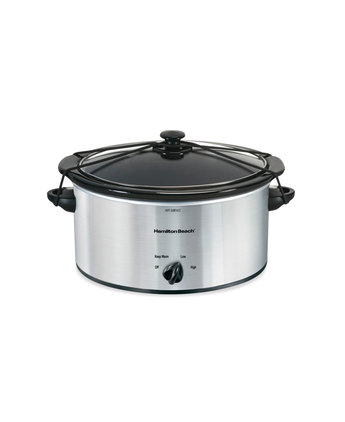 6 Qt. Portable Slow Cooker - 33167 - Chrome