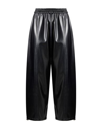 Woman Pants Black Size L Polyester