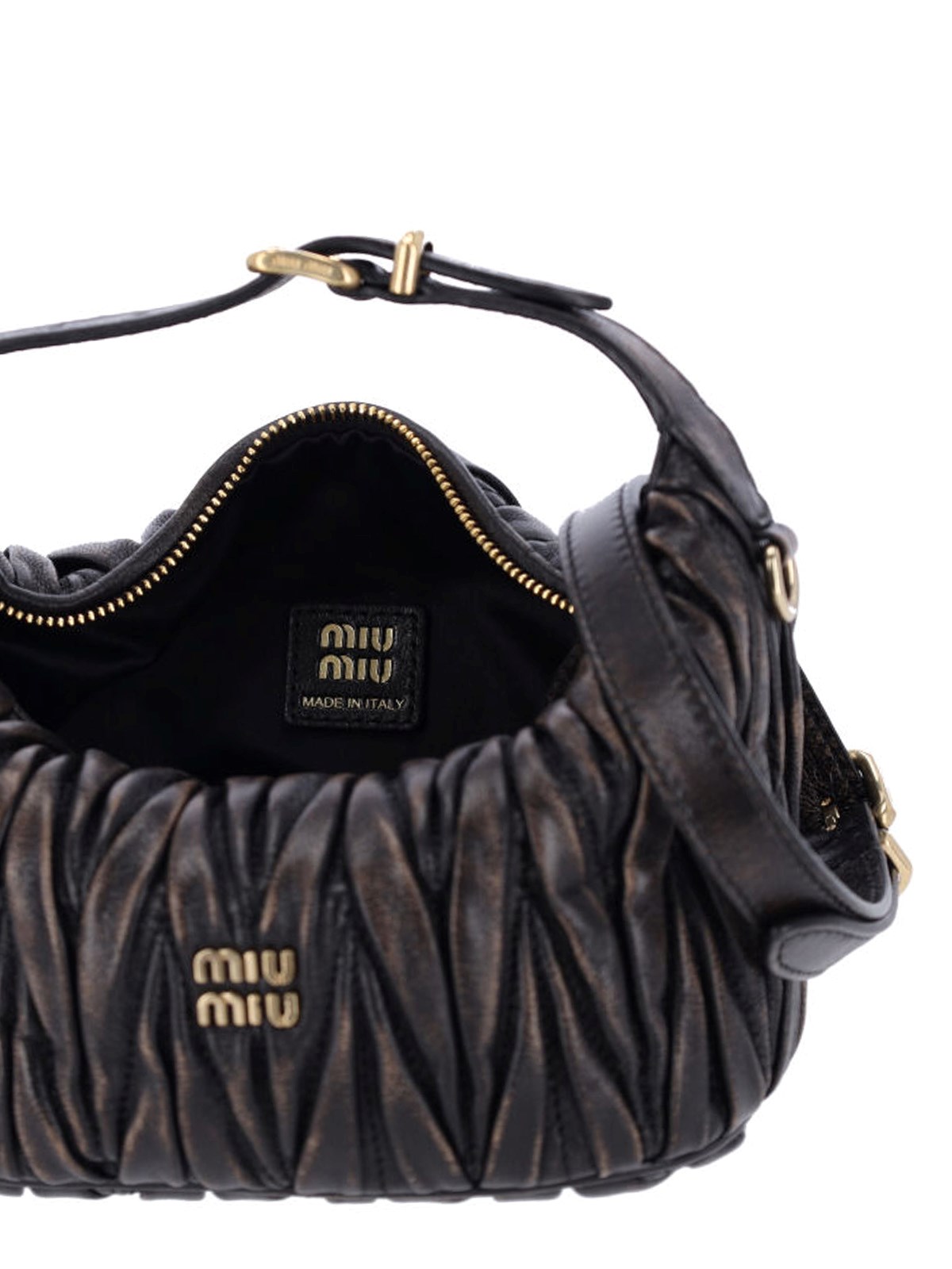 Matelassé Nappa Pouch